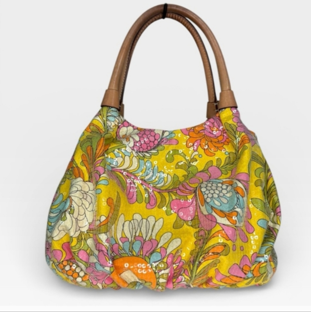 Kate Spade Paley Paisley Sequins Karen Tote and Wallet Set - Picture 4 of 15